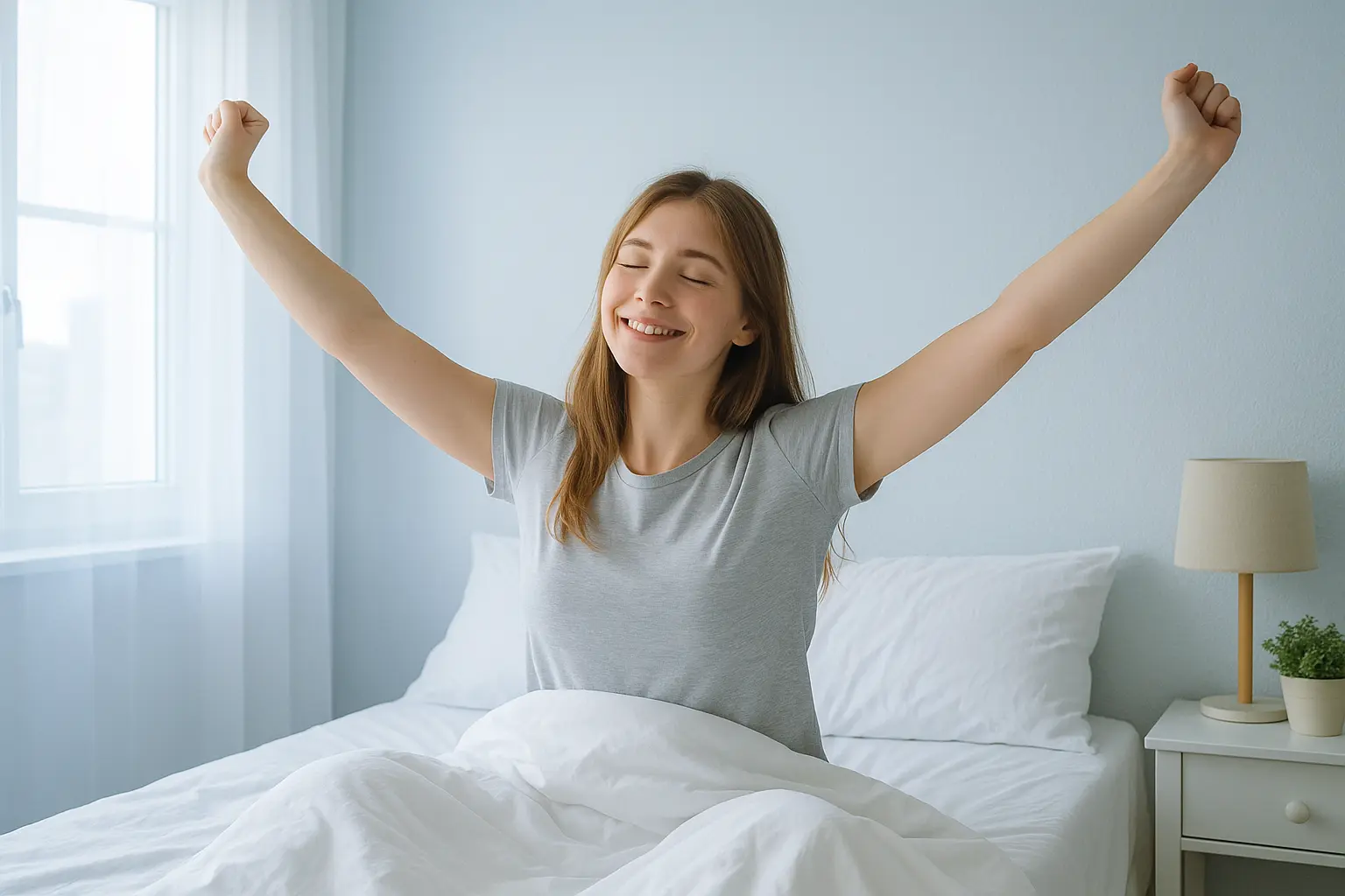 Calm bedroom night sleep UK