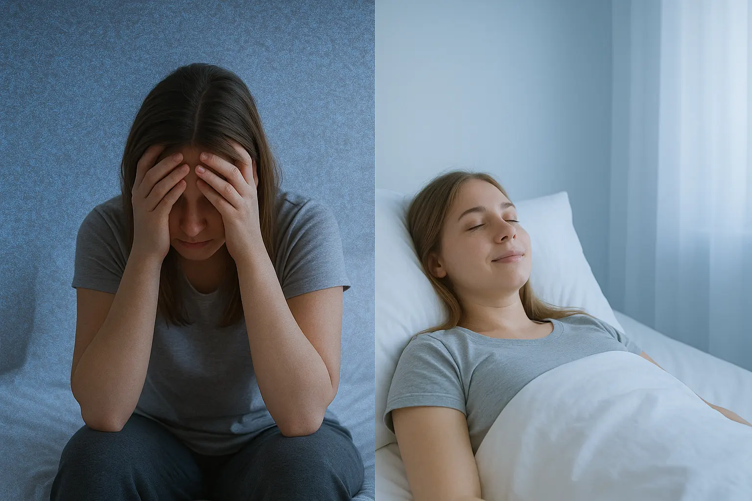 Zopiclone sleep onset calming mind at night