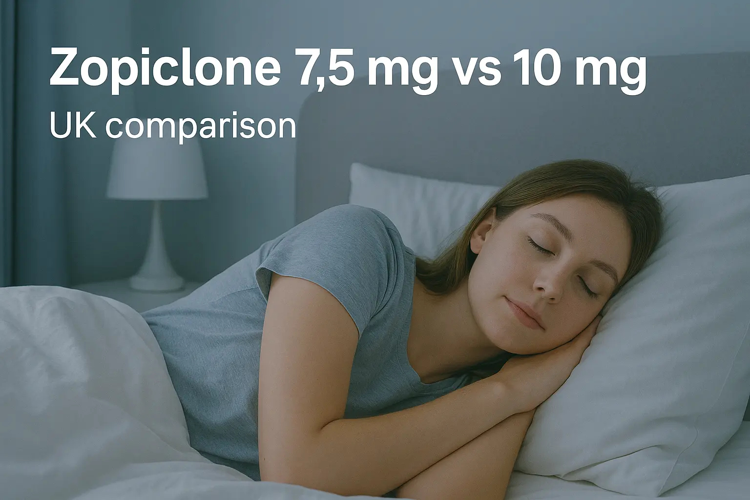 Zopiclone 7.5 mg vs 10 mg UK comparison