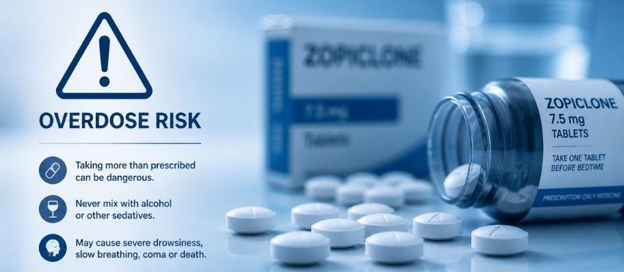 Risks of Incorrect Dosage or Misuse - Zopiclone 7.5 mg UK online
