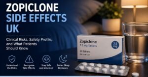 Zopiclone Side Effects UK Clinical Risks Safety Profile